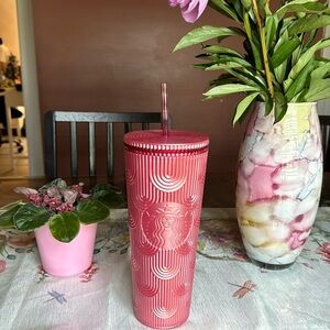 Starbucks pink mermaid cup 2023 edition